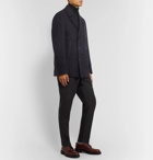 Hugo Boss - Dunes Virgin Wool-Blend Felt Peacoat - Blue