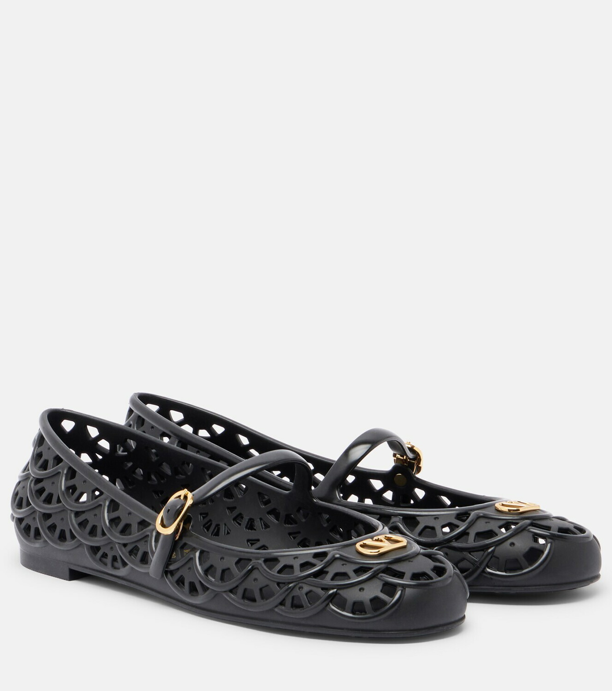 Valentino Garavani Ondette VLogo Mary Jane flats