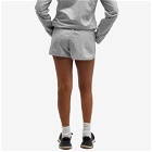 Off-White Women's Crispy NY Mesh Shorts in Grey