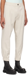 Solid Homme Beige Four-Pocket Trousers