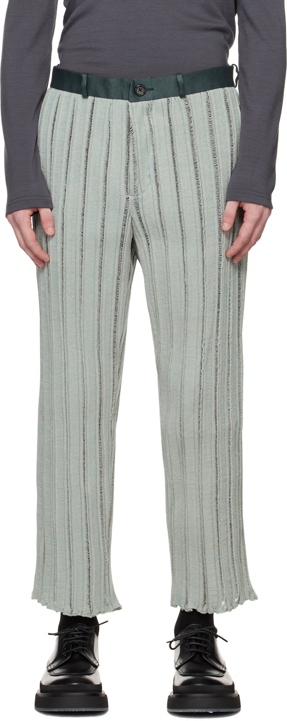 Steven Passaro SSENSE Exclusive Green Khanh Brice Nguyen Edition Culottes