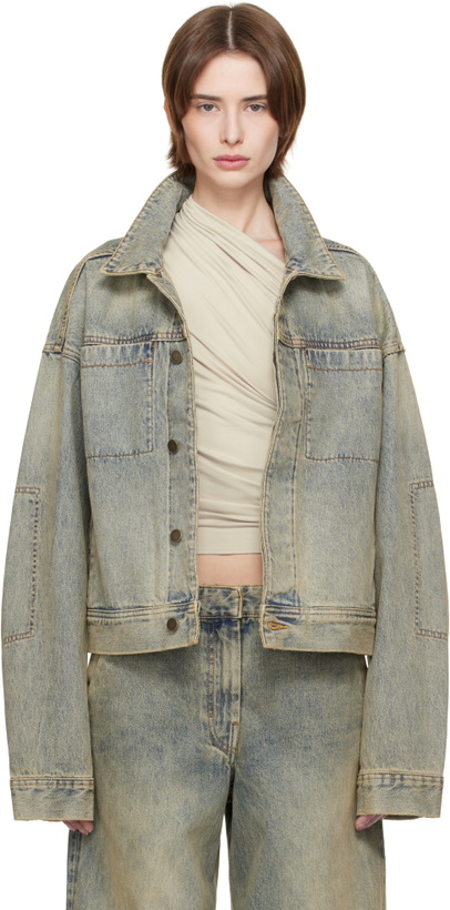 Photo: Entire Studios Blue Gem Denim Jacket