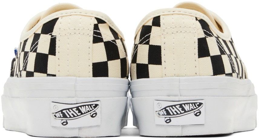 国内配送 VANS AUTHENTIC REISSUE 44 LX OFF WHITE Vans Authentic Reissue 44 LX Off White Men's - VN000CQAOFW - US