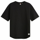 NANGA Men's Airflex® Waffle T-Shirt in Black