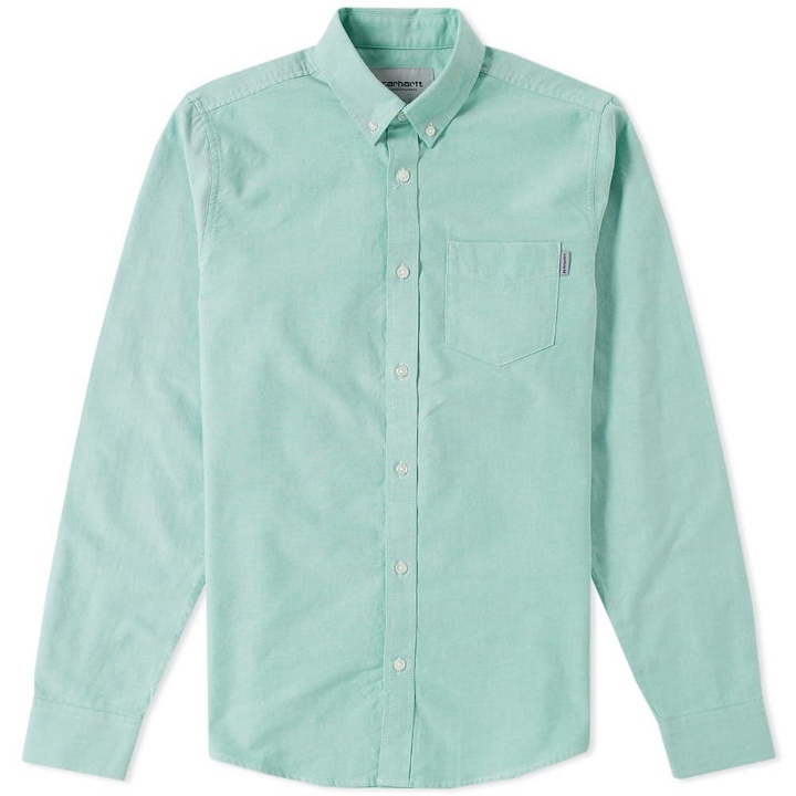 Photo: Carhartt Button Down Pocket Shirt Green