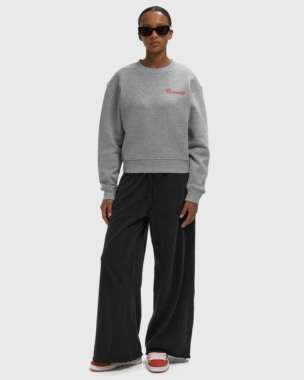 CLOSED PRINTED SWEATSHIRT Grey Women