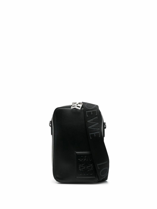 Photo: LOEWE - Vertical Pocket Satin Calfskin Crossbody Bag