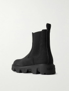 Moncler - Peak City Nubuck Chelsea Boots - Black