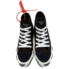 Off-White Black Vulcanized High-Top Sneakers