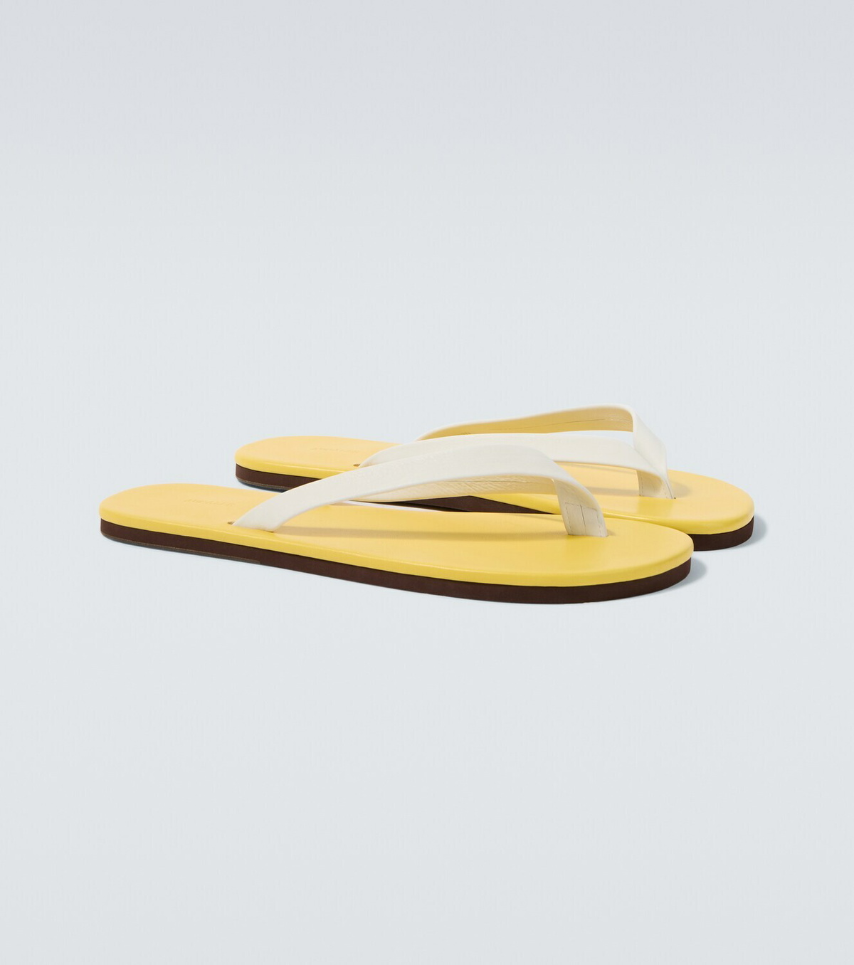 AURALEE オーラリー Leather thong sandals サンダル AURALEE Leather Thong Sandals in Brown for Men | Lyst UK
