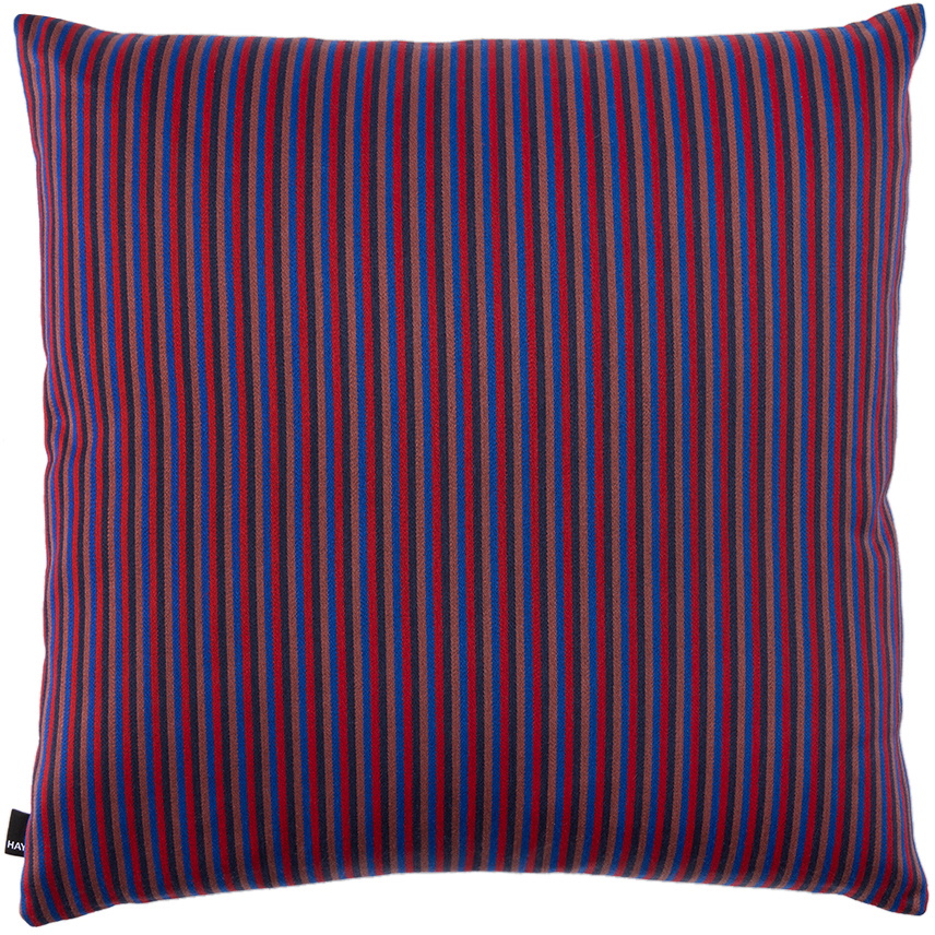 Red & Brown Ribbon Cushion - Thumbnail 3