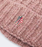 Moncler Grenoble Logo alpaca and wool-blend beanie