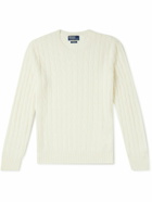 Polo Ralph Lauren - Cable-Knit Cashmere Sweater - Neutrals