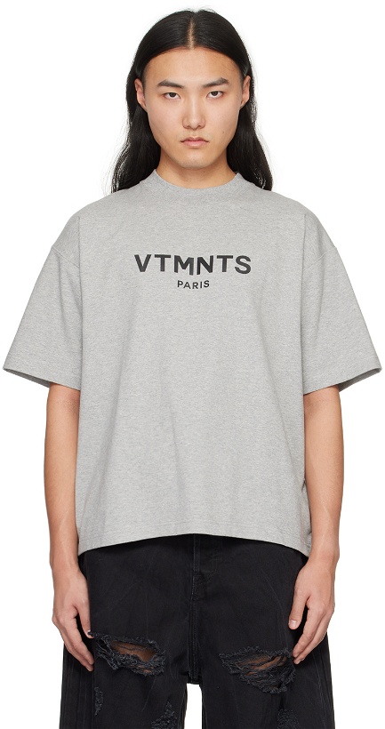Photo: VTMNTS Gray Paris T-Shirt