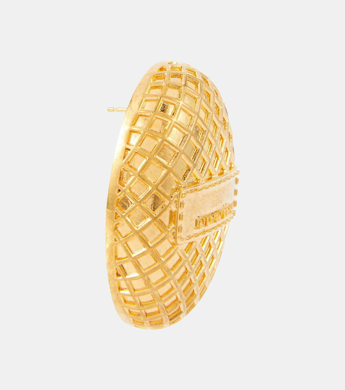 【関税込み】Balmain ゴールド Signature Tubular ピアス Balmain Signature Tubular earrings gold gold - Women | BALMAIN