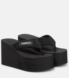Coperni - Platform thong sandals