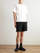 Lululemon - License to Train 7&quot; Straight-Leg Cotton-Blend Jersey Drawstring Shorts - Black