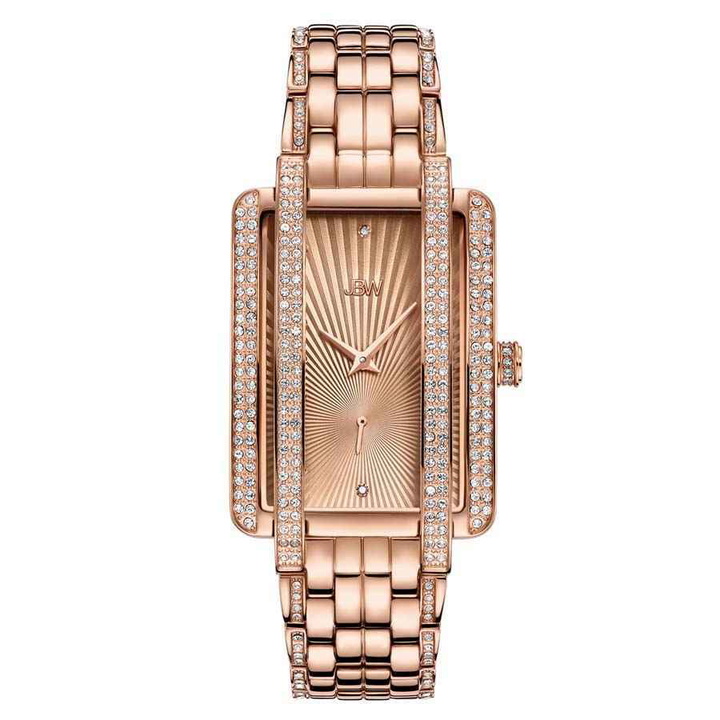 Photo: JBW Mink Rose Dial 18kt Rose Gold-plated Ladies Watch J6358C