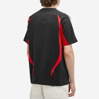 Adidas Men's Archive T-Shirt in Black/Betrack Toper Scarlet