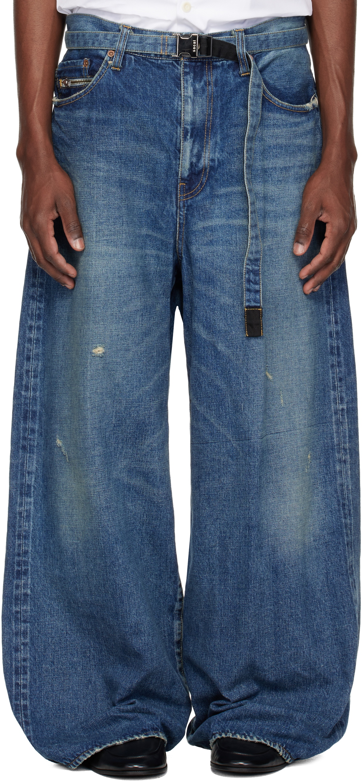 sacai Blue BEYONDEXX Jeans
