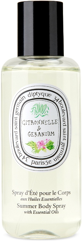Photo: diptyque Limited Edition Citronnelle & Geranium Body Spray, 100 mL