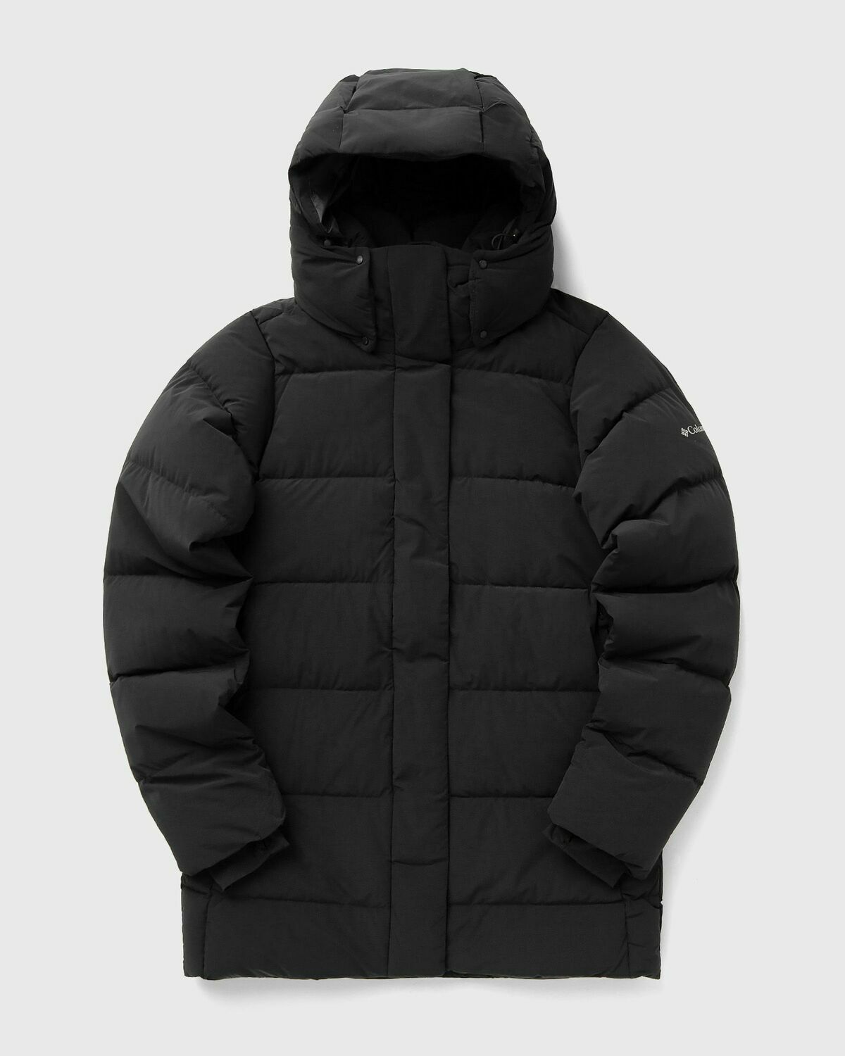Columbia Amaze Puff™ Mid Hooded Jacket Black Womens Down & Puffer Jacket