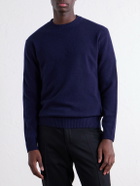 De Petrillo - Merino Wool and Cashmere-Blend Sweater - Blue