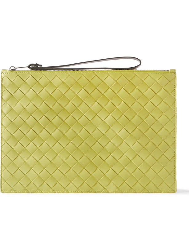 Photo: Bottega Veneta - Intrecciato Leather Pouch