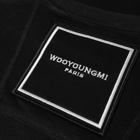 Wooyoungmi Men's Basic Back Logo T-Shirt in Black