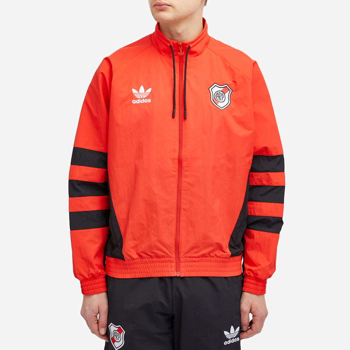 Adidas Men's River Plate 94' Track Top in Red/Black