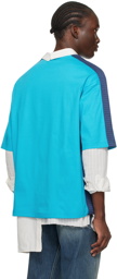 Lanvin Blue Side Curb T-Shirt