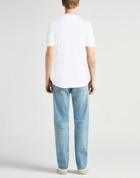120% Lino Mens T-shirt in Yellow