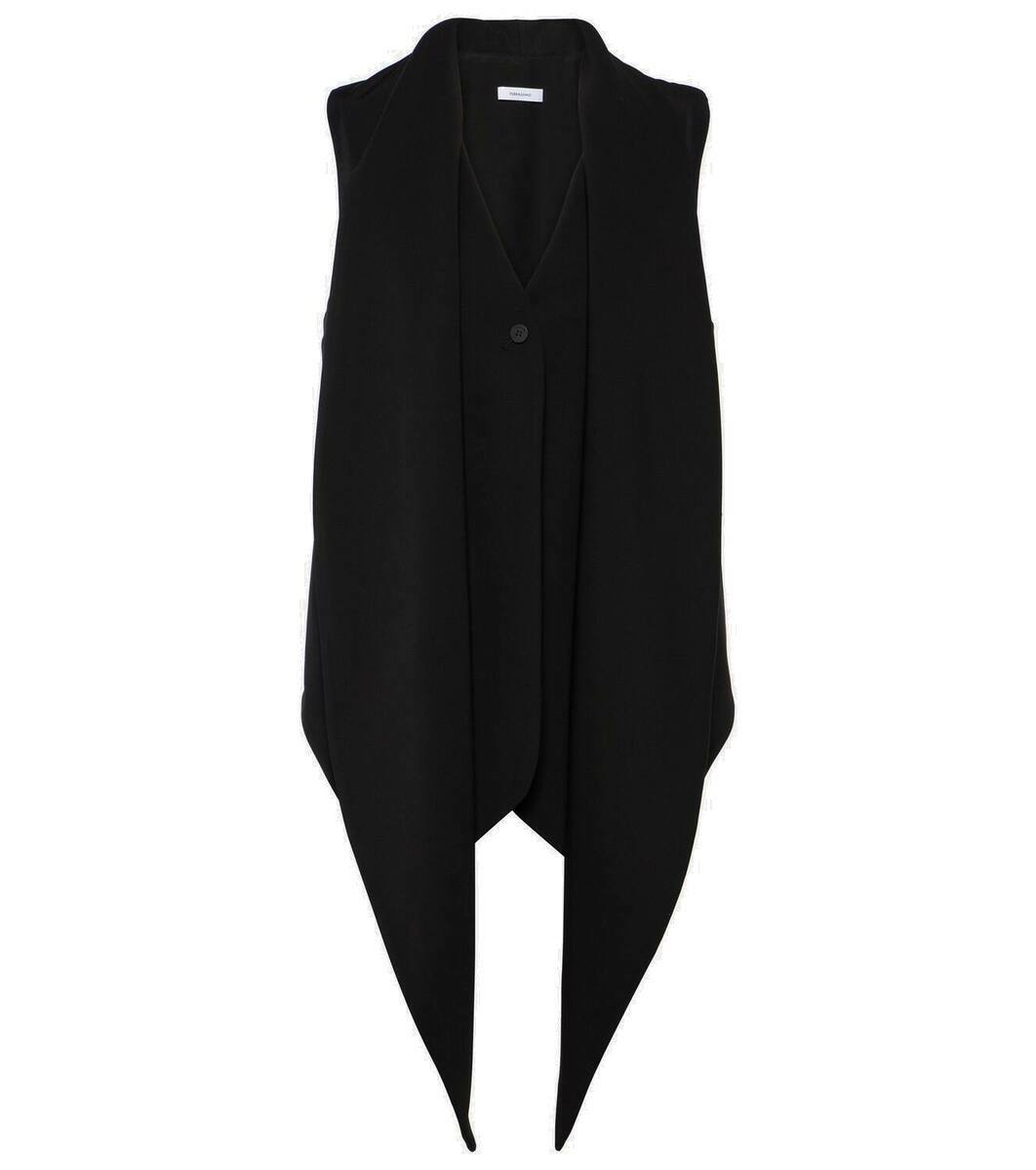 ベスト・ジレ Salvatore Ferragamo Grey Stretch Cashmere Blend Vest Ferragamo Grey Stretch Cashmere Blend Vest Salvatore Ferragamo