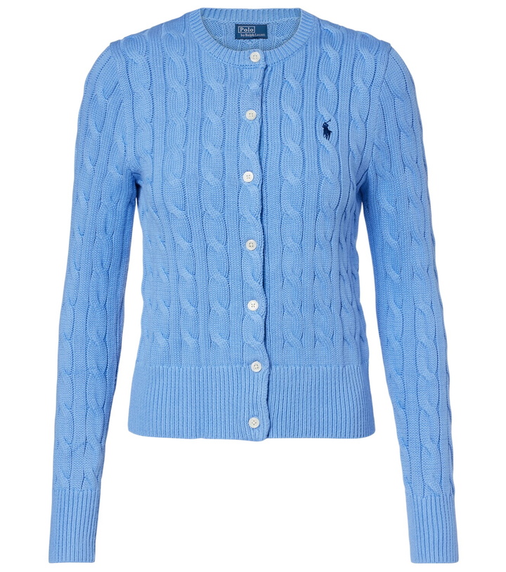 Photo: Polo Ralph Lauren Cable-knit cotton cardigan