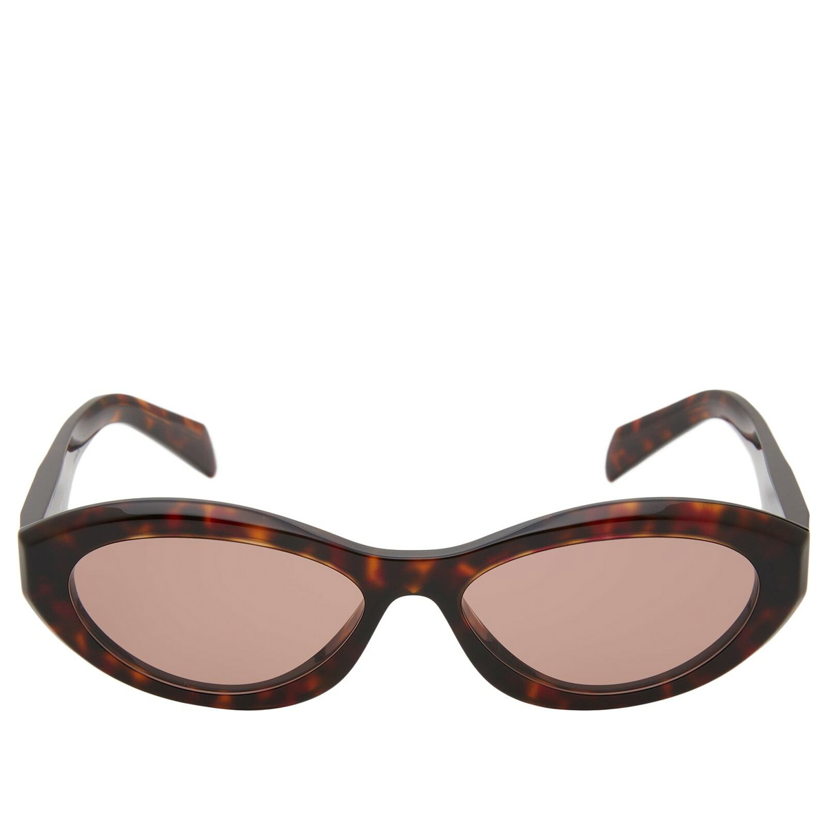 Prada Eyewear Women's 26ZS Sunglasses in Root Tortoise/Light Brown 