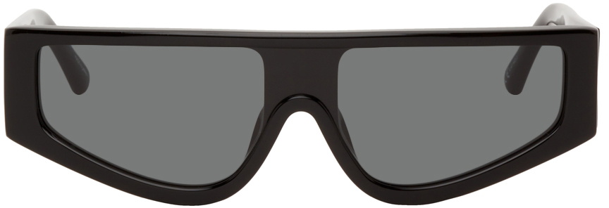 Magda Butrym Grey Linda Farrow Edition Cat-Eye Sunglasses