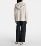 'S Max Mara Falcone ribbed-knit wool hoodie