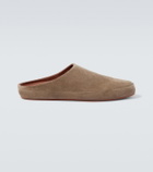 Loro Piana Suede slippers