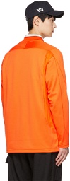 Y-3 Orange Bonded Long Sleeve T-Shirt
