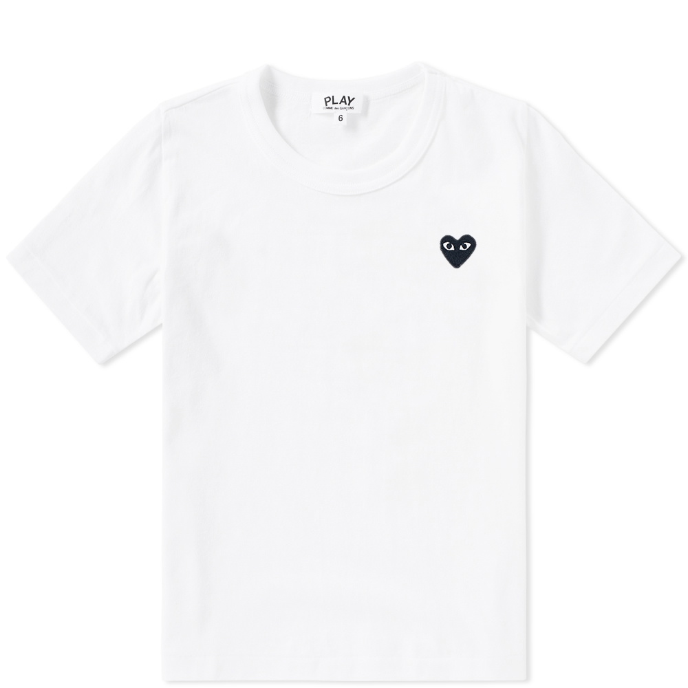 Photo: Comme des Garcons Play Kids Black Heart Tee