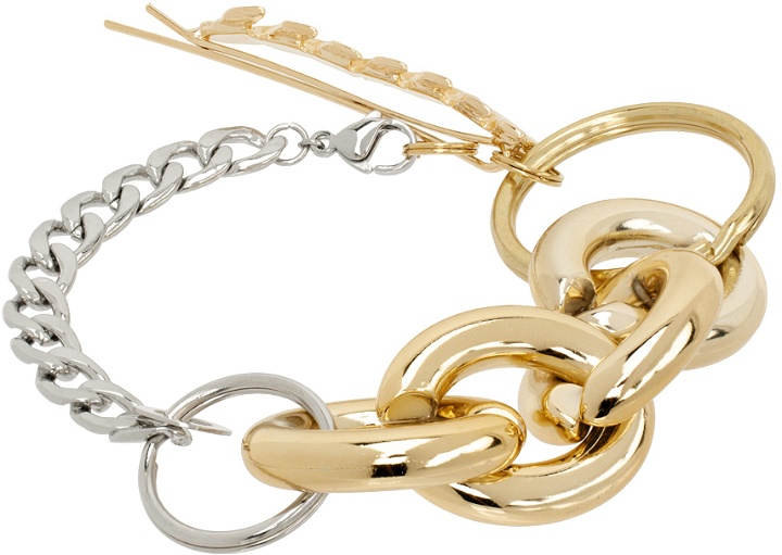 Photo: Bless Silver & Gold Materialmix Hairpin Bracelet