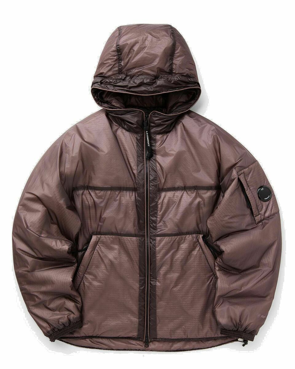 Photo: C.P. Company Nada Shell Hooded Jacket Purple - Mens - Shell Jackets/Windbreaker