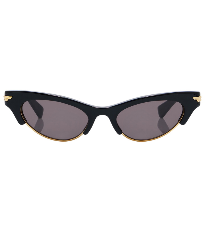 Photo: Bottega Veneta Fashion Show cat-eye sunglasses
