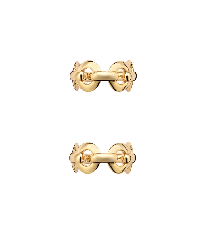 Photo: Jennifer Fisher Set of 2 14kt gold-plated ear cuffs
