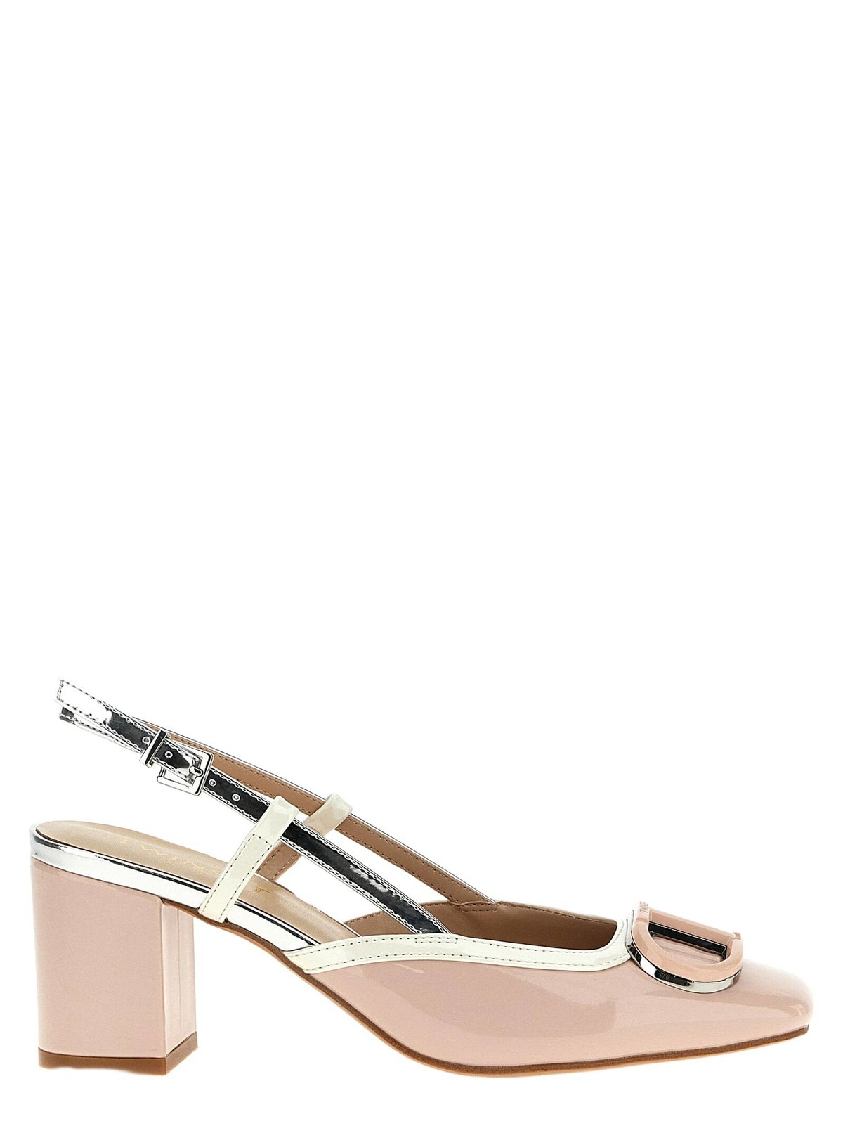 パンプス TWIN SET Patent leather slingback TwinSet Patent Leather Slingback TwinSet