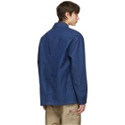 Acne Studios Indigo Denim Workwear Jacket