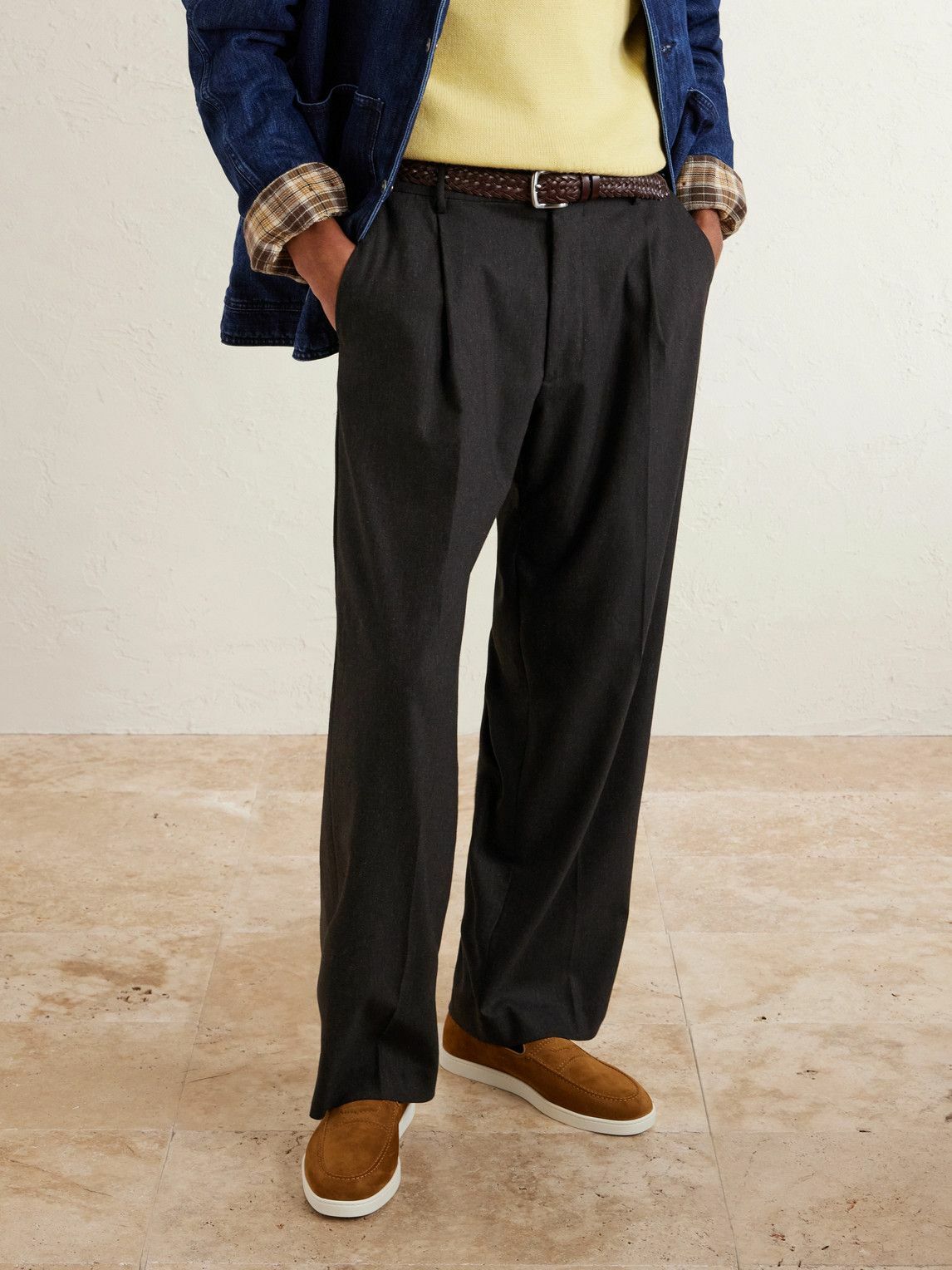 Church's - Peebles Suede Loafers - Brown