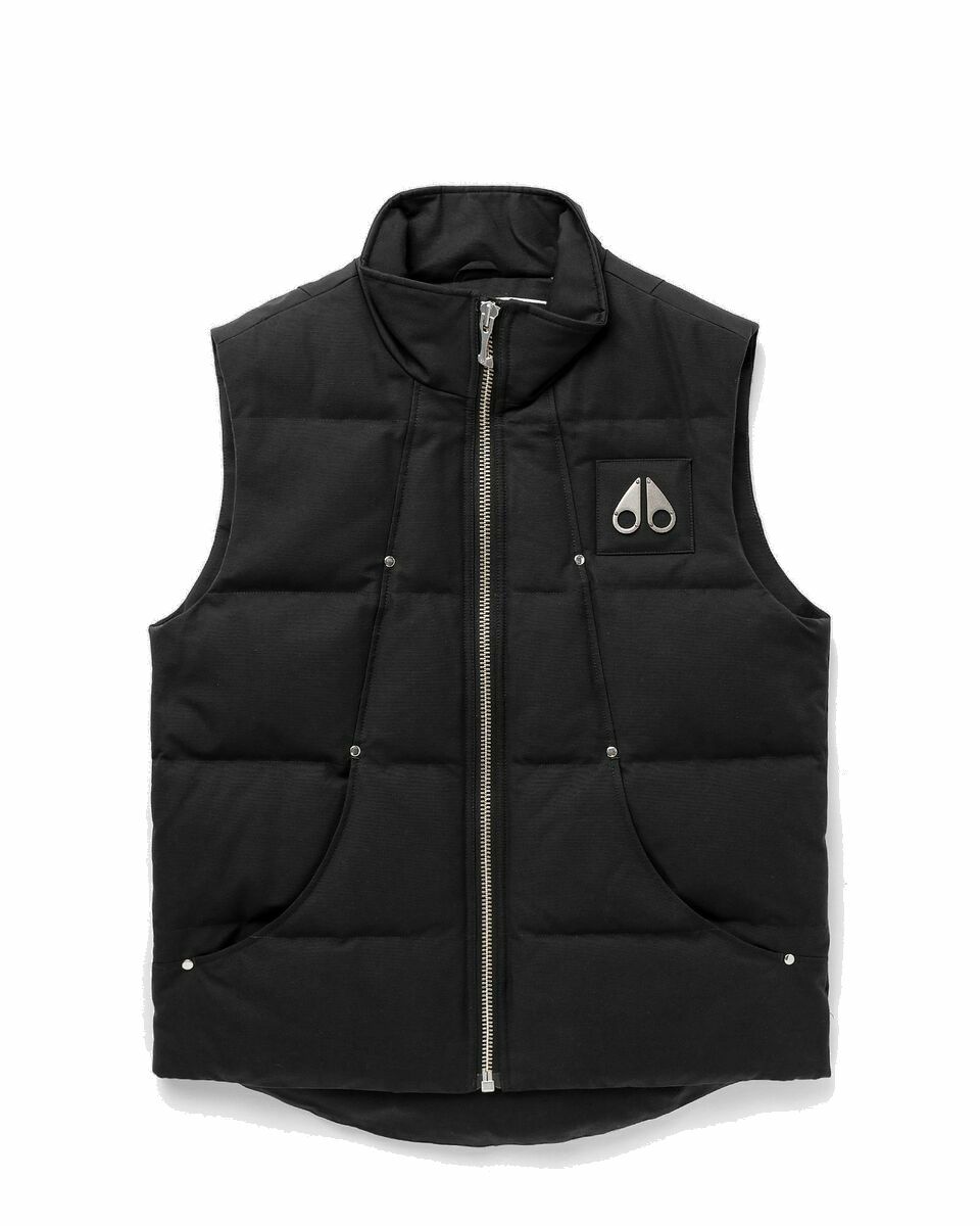 Photo: Moose Knuckles Montreal Vest Blue - Mens - Vests