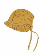 JELLYMALLOW Printed Cotton Poplin Bodysuit & Hat