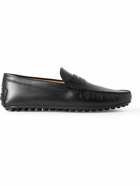 Tod's - City Gommino Leather Driving Shoes - Black